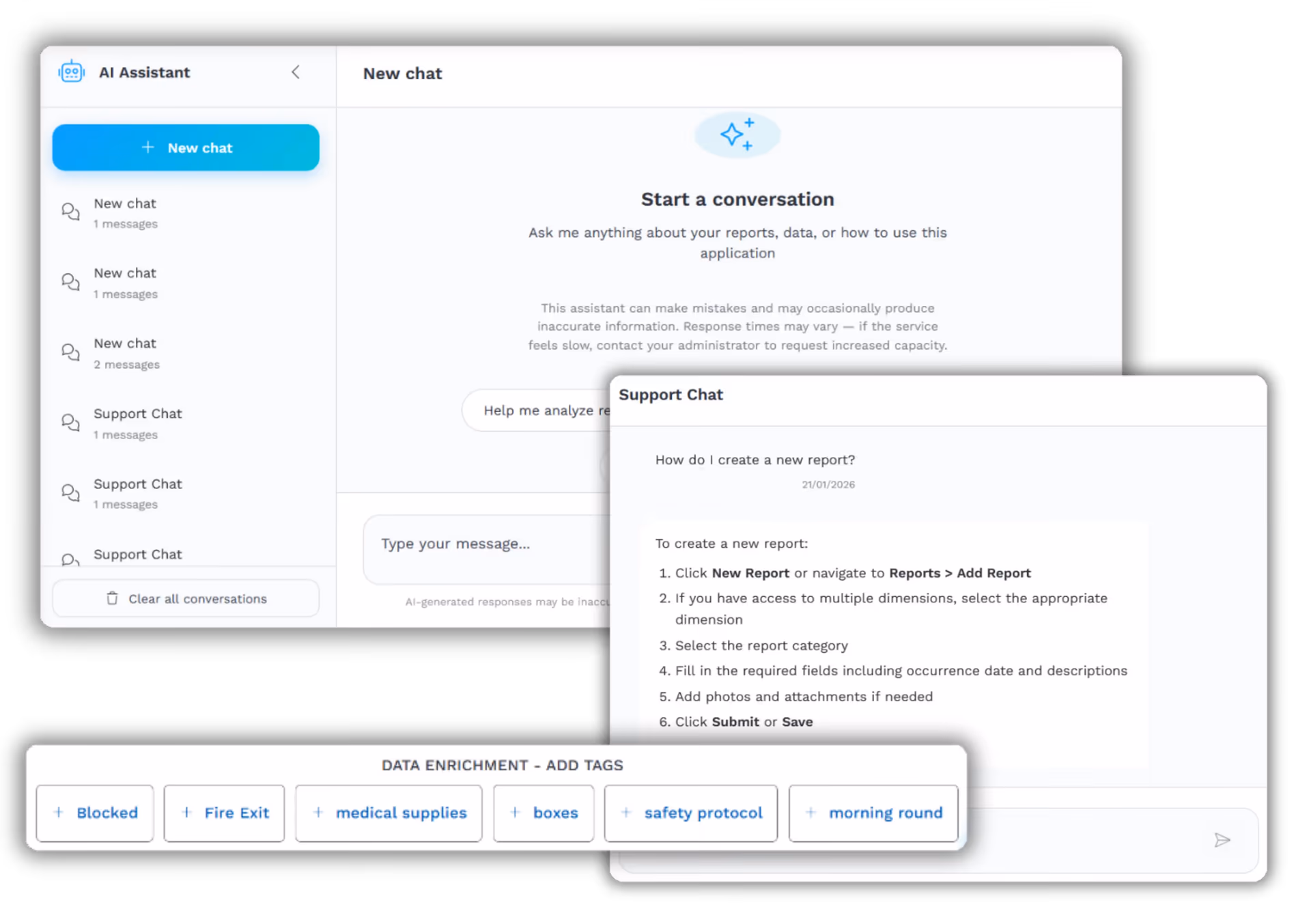 AI assistant and search
