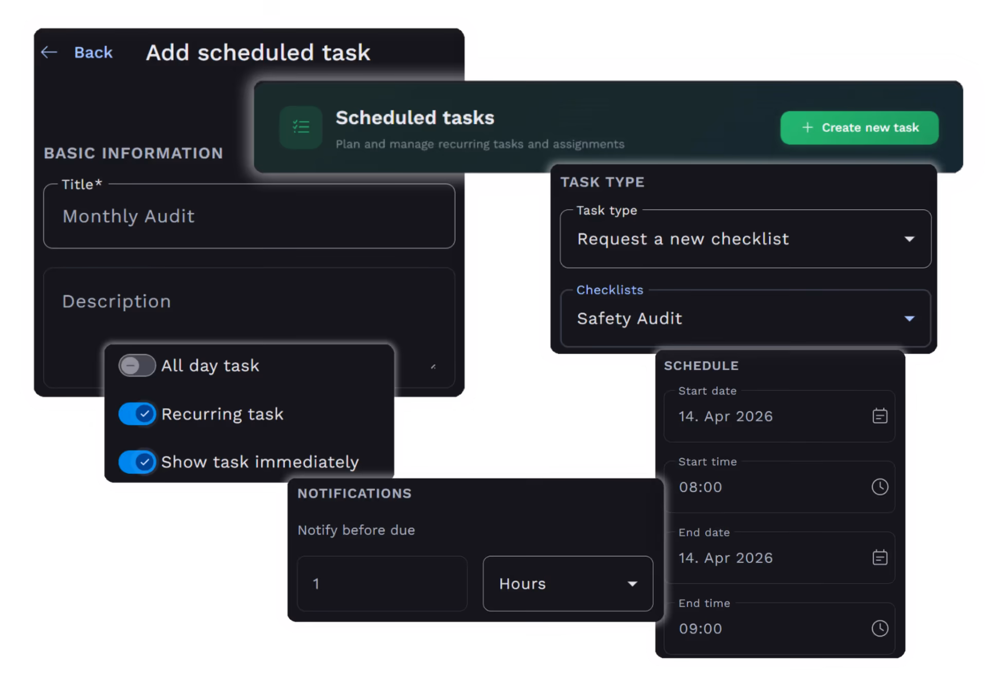 Task Scheduler feature