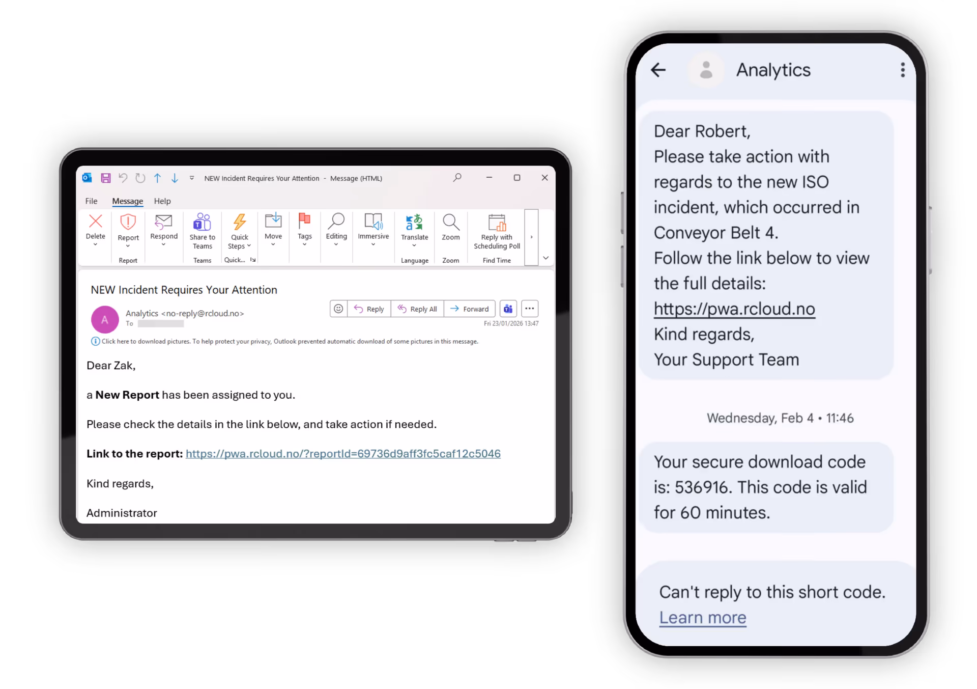 Real-time alerts